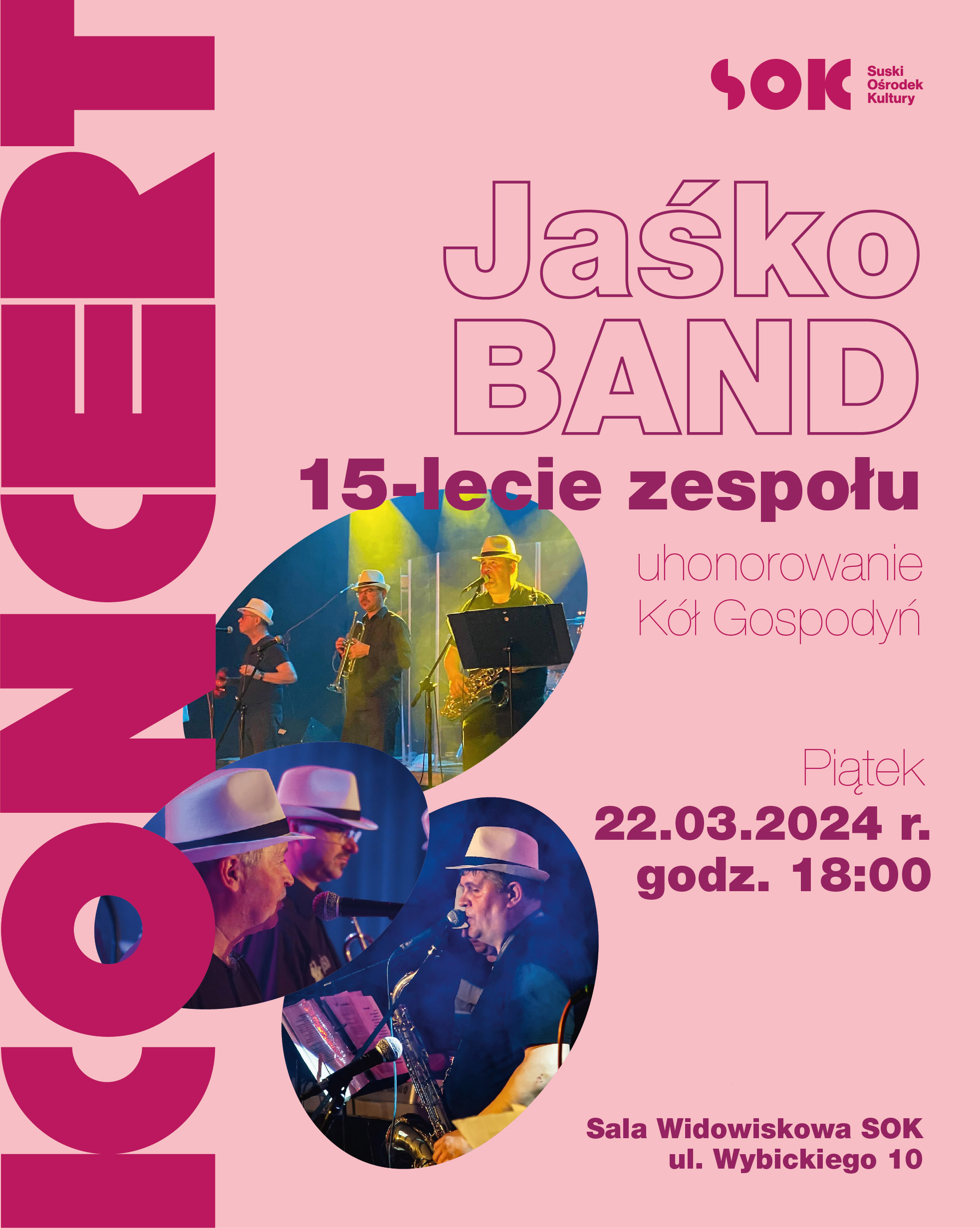 15-lecie Jaśko Band + uhonorowanie KGW