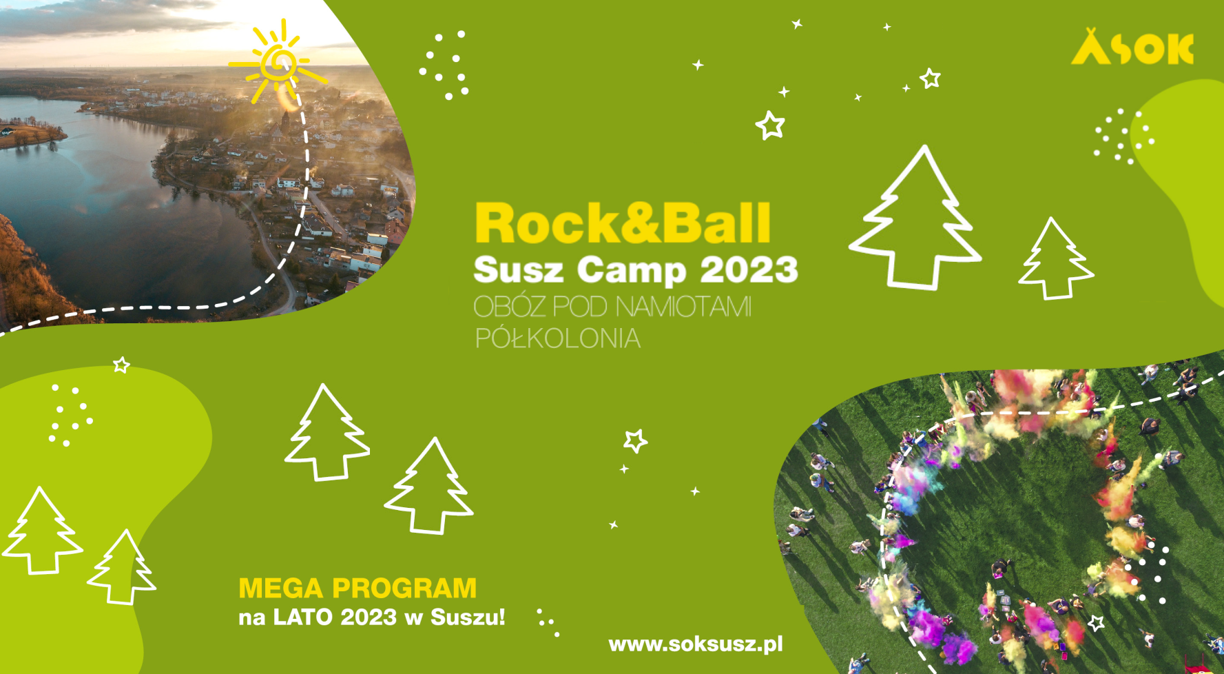Obóz Letni i Półkolonia 2023 ”Rock&Ball Susz Camp 2023” _ 30 lipca – 12 sierpnia 2023